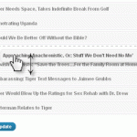 記事の並び替え