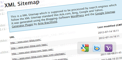 sitemap.xmlファイルを自動生成するWordPressプラグインGoogle Sitemap Generator