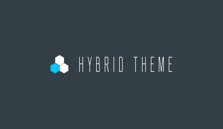 Engslish version of HYBRID THEME is now open